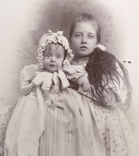 Cabinet card adorable girl - adorable,