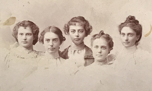 C1890s victorian cabinet card - c1890s,