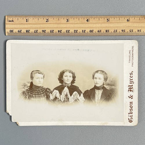 Vintage 1890s cabinet - vintage, card