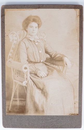 Antique cabinet card - antique,
