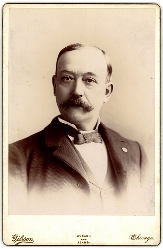 Cabinet card circa 1890s - cabinet,