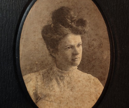 Antique cabinet card - antique, photo