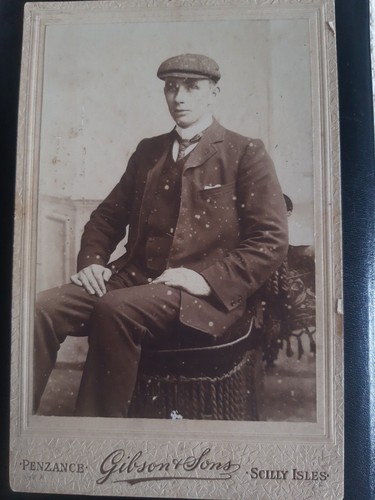 Cabinet card dapper - cabinet, handsome