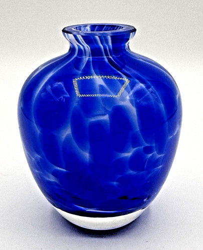 Gibson art glass cabinet - art, vase