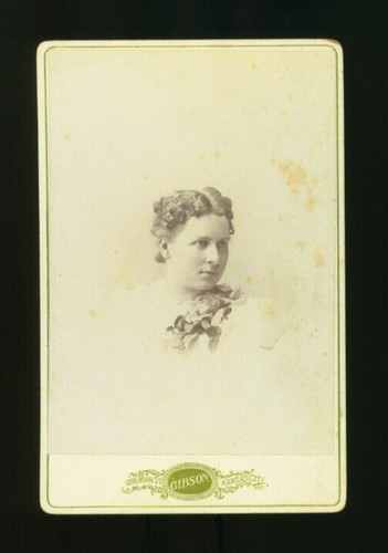 Antique cabinet card - antique,