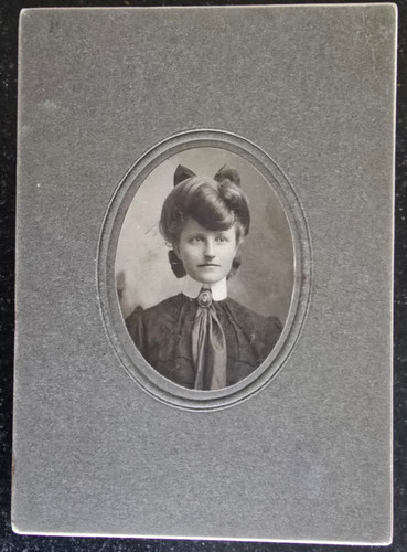 Vtg 1910 cabinet card - vtg, photo