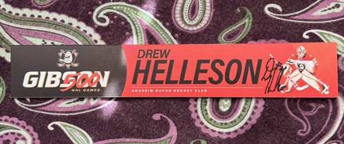 Drew helleson signed anaheim - drew,