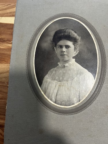Antique cabinet card - antique,