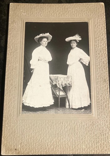 Antique edwardian cabinet card - cabinet,
