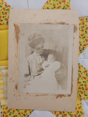 Vtg cabinet card 1900s - cabinet,