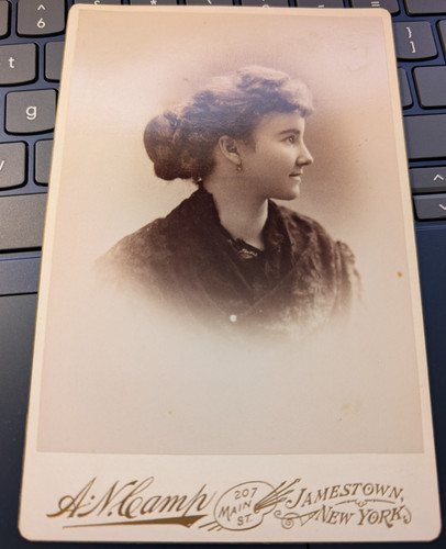 1900 cabinet card beautiful - 1900,
